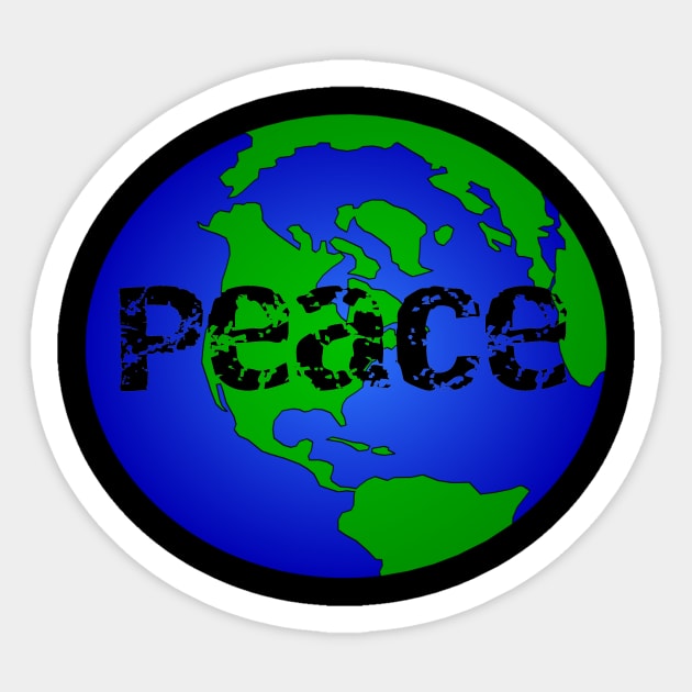 World Peace Sticker by StacysCellar